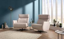 Laden Sie das Bild in den Galerie-Viewer, Lincoln Lounger Relaxsessel mit oder ohne Armlehnen, verschienene Breiten, AERA Design, Nolte Polstermöbel