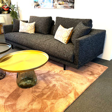 Laden Sie das Bild in den Galerie-Viewer, BW Bielefelder Werkstätten Loungesofa Long Island Bouclet anthrazit schwarz meliert