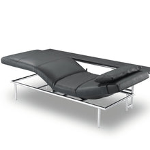 Laden Sie das Bild in den Galerie-Viewer, IPDesign Daybed Campus (Deluxe) & Zubehör – Leder Galaxy schwarz, glatt oder Steppung - Möbelhaus H. Zeppenfeld GmbH