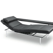 Laden Sie das Bild in den Galerie-Viewer, IPDesign Daybed Campus (Deluxe) & Zubehör – Leder Galaxy schwarz, glatt oder Steppung - Möbelhaus H. Zeppenfeld GmbH