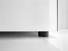 Laden Sie das Bild in den Galerie-Viewer, Höhenverstellbarer Kunststoffgleiter für Piure Nex Pur Box Kommode 2022800 – unauffällige, bodenschonende Standardlösung zur Ausrichtung