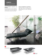 Laden Sie das Bild in den Galerie-Viewer, Daybed, Relaxliege Campus von IP Design, Leder schwarz