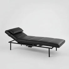 Laden Sie das Bild in den Galerie-Viewer, IPDesign Daybed Campus (Deluxe) & Zubehör – Leder Galaxy schwarz, glatt oder Steppung - Möbelhaus H. Zeppenfeld GmbH