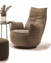 Laden Sie das Bild in den Galerie-Viewer, Bullfrog Design Blobb Deluxe Sessel – eleganter Relaxsessel mit 360° Drehfunktion und Schaukelfunktion