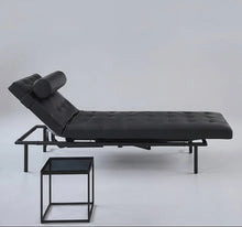 Laden Sie das Bild in den Galerie-Viewer, IPDesign Daybed Campus (Deluxe) & Zubehör – Leder Galaxy schwarz, glatt oder Steppung - Möbelhaus H. Zeppenfeld GmbH