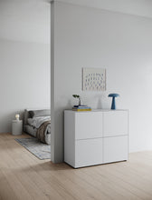 Laden Sie das Bild in den Galerie-Viewer, Piure Nex Pur Box 2041200 in Cool Grey – stilvoll platziert im modernen Eingangsbereich