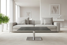 Laden Sie das Bild in den Galerie-Viewer, Ronald Schmitt Duett K 536 – höhenverstellbarer, rollbarer Couchtisch 90×70 cm im Wohnambiente