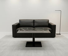 Laden Sie das Bild in den Galerie-Viewer, Ronald Schmitt Duett K 536 – höhenverstellbarer, rollbarer Couchtisch 90×70 cm im Wohnambiente