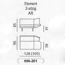 Laden Sie das Bild in den Galerie-Viewer, Leolux Sofaprogramm Devon – kompakt, elegant, ideal für kleine Räume.