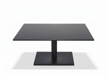 Laden Sie das Bild in den Galerie-Viewer, Ronald Schmitt Couchtisch Duett Kolo K536 K736 höhenverstellbar 90 x 70 cm Platte Eiche massivFunktinscouchtisch rollbar Möbel Zeppenfeld Designmöbel Sauerland