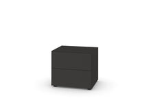 Laden Sie das Bild in den Galerie-Viewer, Schubkastenkommode Piure Nex Pur Box 2022800 in Farbe 44 Graphite – elegante, matte Oberfläche
