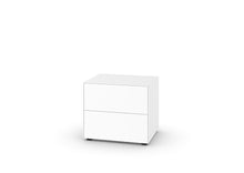 Laden Sie das Bild in den Galerie-Viewer, Kommode Piure Nex Pur Box 2022800 in Weiß – matt lackierte Oberfläche, minimalistisches Design

