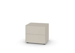 Schubkastenkommode Piure Nex Pur Box 2022800 in Farbe 23 Silk – grifflose Front, modernes Design
