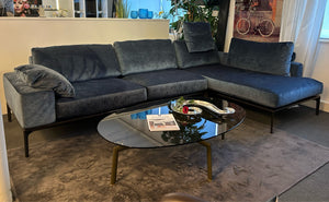 Ausstellungsstück Abverkauf Sale Bielefelder Werkstätten Sofa Spirit Möbel zeppenfeld Olpe Designmöbel Sauerland Longchair Ecksofa Wohnlandschaft