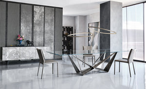 Cattelan Italia Esstisch Skorpio GLas Designmöbel Sauerland Möbel Zeppenfeld Olpe (2)