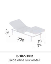 Laden Sie das Bild in den Galerie-Viewer, Daybed, Relaxliege Campus von IP Design, Leder schwarz
