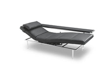 Laden Sie das Bild in den Galerie-Viewer, Daybed, Relaxliege Campus von IP Design, Leder schwarz
