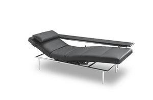 Daybed, Relaxliege Campus von IP Design, Leder schwarz