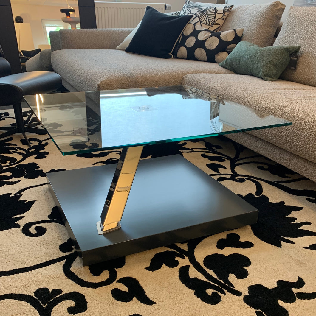 Ronald Schmitt Couchtisch Ixor K491 80 x 80 cm höhenverstellbar