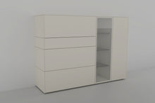 Laden Sie das Bild in den Galerie-Viewer, Sudbrock Highboard Cubo designmöbel Sauerland Möbel Zeppenfeld Olpe (3)

