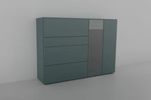 Laden Sie das Bild in den Galerie-Viewer, Sudbrock Highboard Cubo designmöbel Sauerland Möbel Zeppenfeld Olpe (3)
