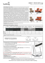 Laden Sie das Bild in den Galerie-Viewer, Bullfrog Loungesessel Rockfrog elektrisch verstellbar Produktinformationen
