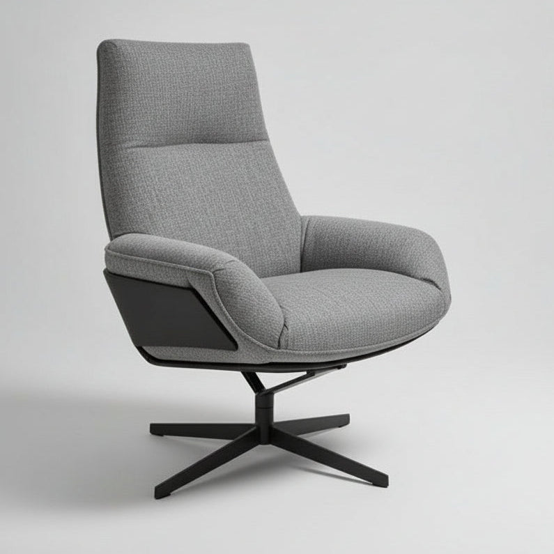 BW Daron – Metallfuß schwarz matt ohne Hocker