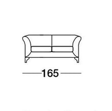 Laden Sie das Bild in den Galerie-Viewer, Ersatzbezüge und Kissenfüllungen für DEMA Ottomanne Sofa 165 cm (2-Sitzer) – nachhaltige Auffrischung
