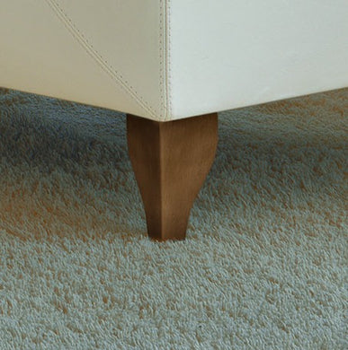 Ersatzfüße für DEMA Ottomanne Sofa – Holzfuß in Nussbaum, original und langlebig