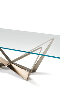 Cattelan Italia Esstisch Skorpio GLas Designmöbel Sauerland Möbel Zeppenfeld Olpe (2)