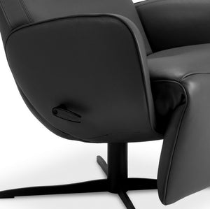 Detail: Handgriff mit Ledereinlage am Cosy Ghost JR-7790 – edle Verarbeitung