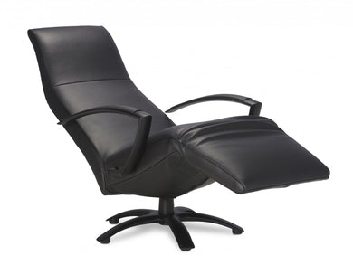 Detailaufnahme der Black Edition des Jori JR-7760 mit schwarzer Monomove-Funktion und Lederbezug