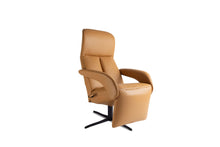 Laden Sie das Bild in den Galerie-Viewer, Gemütlich gepolsterter Relaxsessel SYMPHONY JR-7960 von JORI in Celia Oro – Frontalansicht
