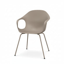 Laden Sie das Bild in den Galerie-Viewer, Elephant Chair – Front, Polyurethan London Grau (PO11), 4-Fuß
