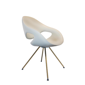 Tonon Moon Stuhl mit ergonomischer Soft Touch Sitzschale in modernem Design, erhältlich mit verschiedenen Gestellen – ideal für Esszimmer, Büro oder Lounge.
