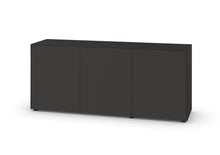 Laden Sie das Bild in den Galerie-Viewer, Puristisches Sideboard 2020500 von Piure in dunklem Graphite – modernes Möbelstück mit klaren Linien
