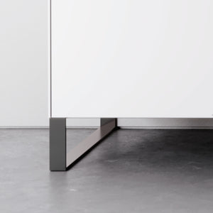 Kufengestell für Piure Nex Pur Box – 2er-Set Metallkufen als alternative Fußlösung zur Bodenmontage
