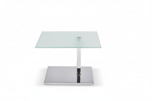 Laden Sie das Bild in den Galerie-Viewer, Beistelltisch 60×45 cm – Optiwhite-Glas mit Nanostruktur, unlackiert, rollbar; für Duett K529 &amp; Kolo K729 (DUO/pOp)
