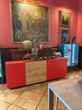 Laden Sie das Bild in den Galerie-Viewer, Scholtissek Anrichte Novus 3 Türen, 4 Schubkästen 240 x 85 x 42 cm, verschiedene Farben
