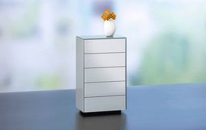 Scholtissek Kommode Novus 5 Schubladen 60 x 110 x 42 cm, verschiedene Farben