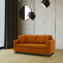 Laden Sie das Bild in den Galerie-Viewer, Signet Schlafsofa Nick – 136/157×209 cm, abklappbar, auch als Ecksofa, Imola/Sara - Möbelhaus H. Zeppenfeld GmbH
