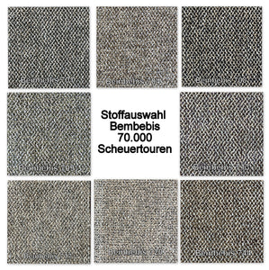 Jori Loungesofa, Ecksofa Longueville Landscape JR-8180 Stoff Bembebis verschiedene Größen