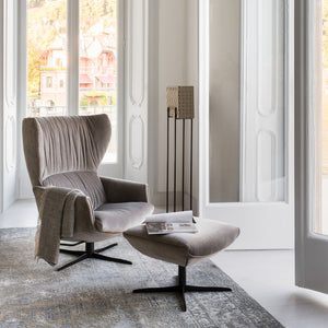 Hocker zu Jori Loungesessel Rapsody Lounge , Ohrensessel, Relaxsessel