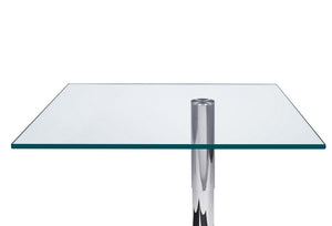 Ronald Schmitt Couchtisch Duett K536, rollbar, höhenverstellbar 43 auf 62 cm, 90 x 70 cm