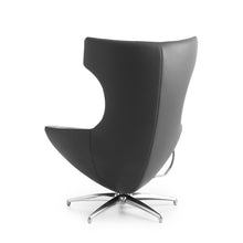 Laden Sie das Bild in den Galerie-Viewer, Leolux Caruzzo Möbel Zeppenfeld Olpe Designmöbel Sauerland Ohrensessel Relaxsessel Ruhesessel mit Hocker      
