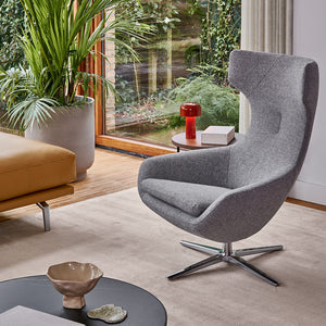 Leolux Relaxsessel Caruzzo Ohrensessel inkl. Hocker