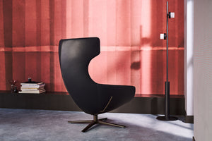 Leolux Caruzzo Möbel Zeppenfeld Olpe Designmöbel Sauerland Ohrensessel Relaxsessel Ruhesessel mit Hocker      