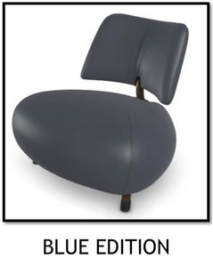 Leolux Designsessel Pallone blue Edition cobalt blau, limitierte Auflage Sonderpreis Schnäppchen Möbel Zeppenfeld Olpe Designmöbel Sauerland