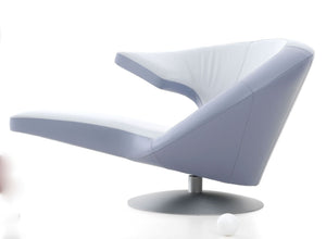 Leolux Parabolica, Designsessel,  Beistellsessel, Lederqualität Senso