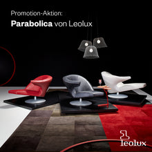 Laden Sie das Bild in den Galerie-Viewer, Leolux Parabolica, Designsessel,  Beistellsessel, Lederqualität Senso
